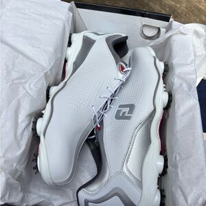 FootJoy White and Gray Athletic Golf Shoes Brand New!
